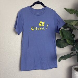 Mega Yacht Chanel Purple T shirt